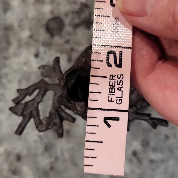 Pair of Antique Silver Plated Candlesticks - Picture 5 of 7